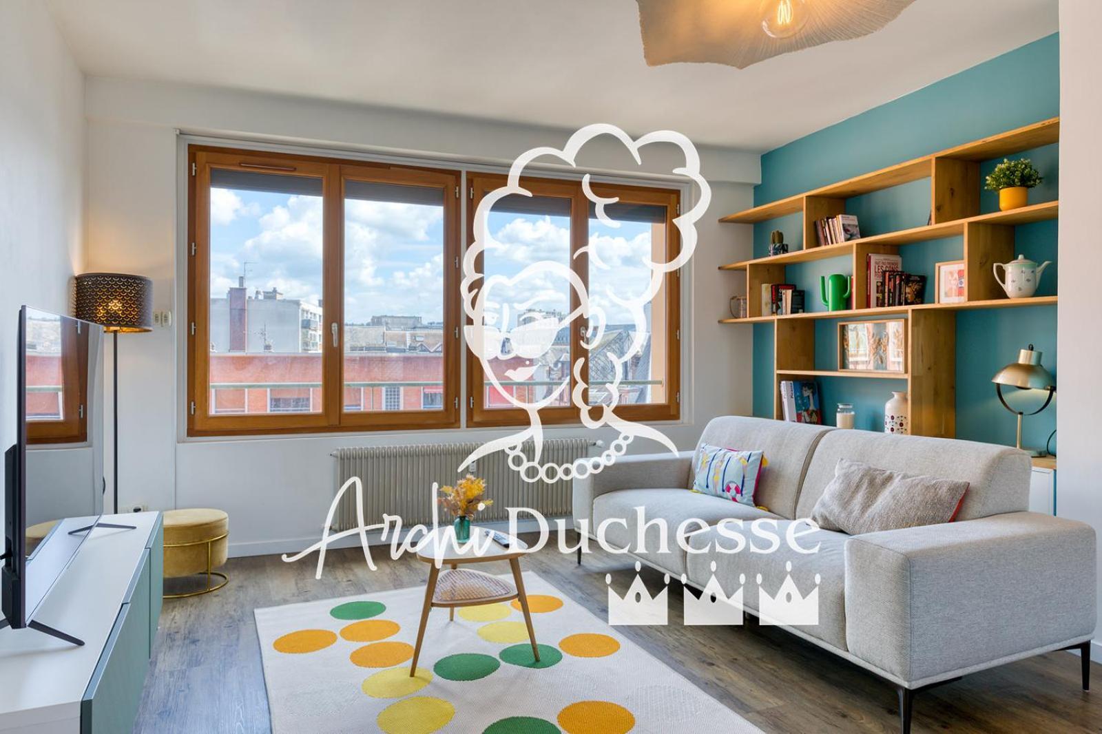 루앙 Juliette : *Logement Avec Balcon* 아파트 외부 사진
