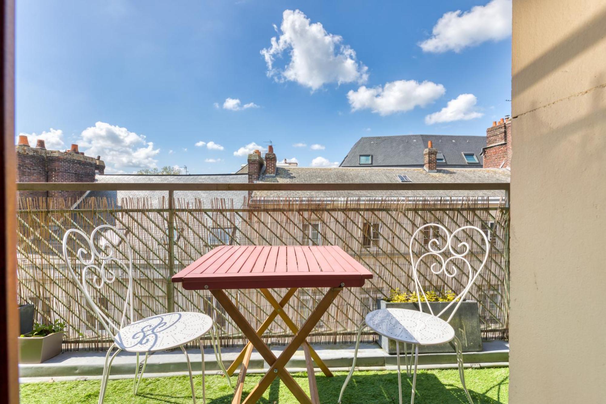 루앙 Juliette : *Logement Avec Balcon* 아파트 외부 사진